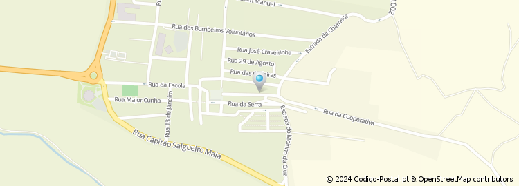 Mapa de Rua Dom Francisco Gomes de Avelar