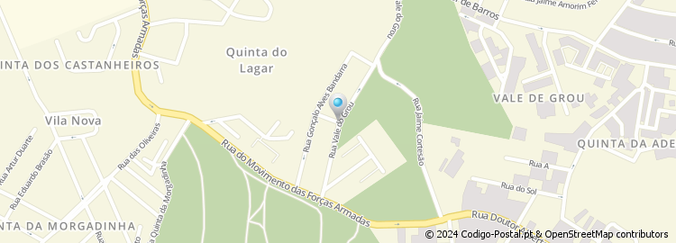 Mapa de Rua Alfredo Gomes