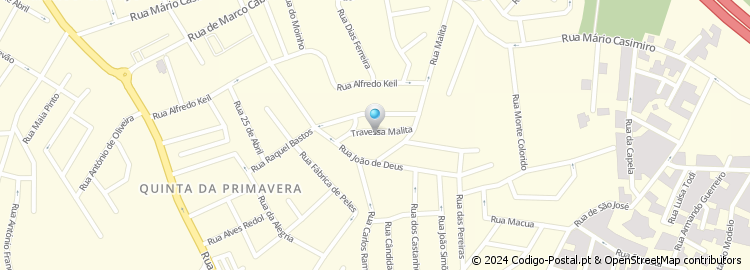 Mapa de Rua Augusto Dias
