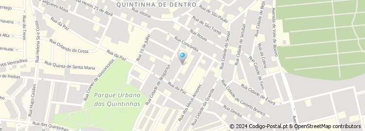 Mapa de Rua Cidade de Portalegre