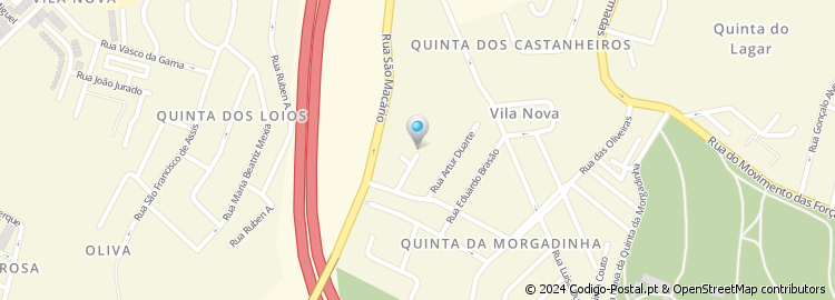 Mapa de Rua João Tavares