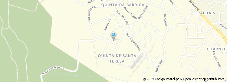 Mapa de Rua Joaquim de Almeida