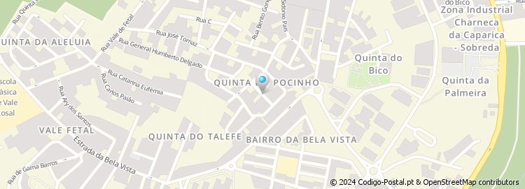 Mapa de Rua Joaquim Namorado