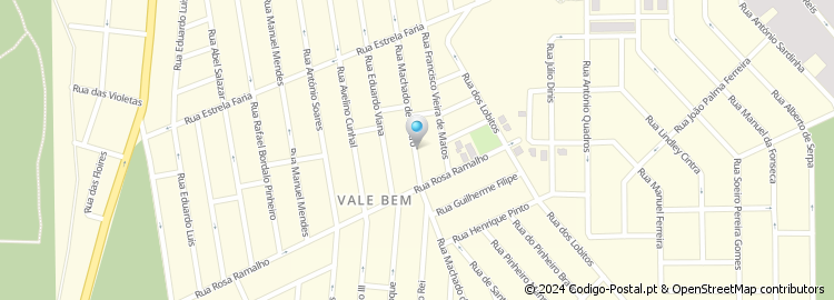 Mapa de Rua Machado de Castro