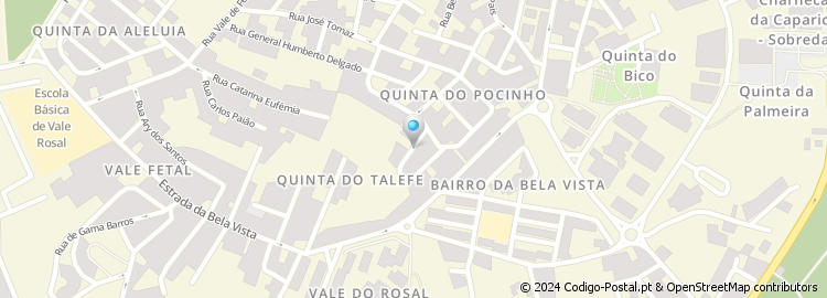 Mapa de Rua Quinta do Talefe