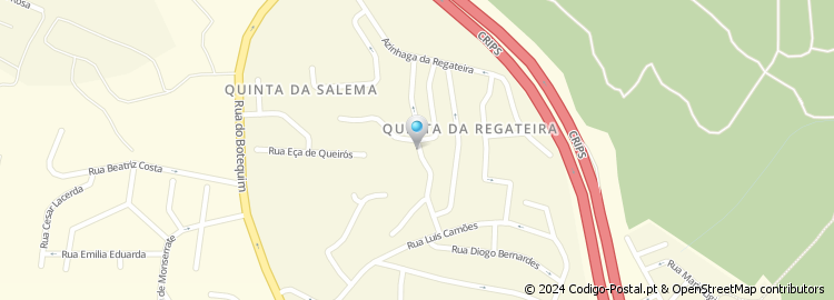 Mapa de Rua Simão Machado
