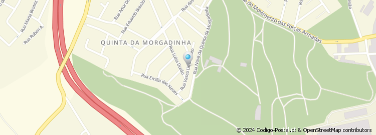 Mapa de Rua Vasco de Lima Couto