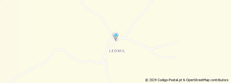 Mapa de Leomil