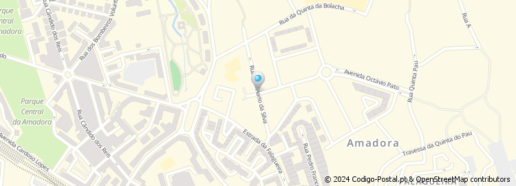 Mapa de Rua António Apolinário da Silva