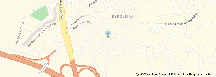 Mapa de Rua António Manuel da Cunha Belém