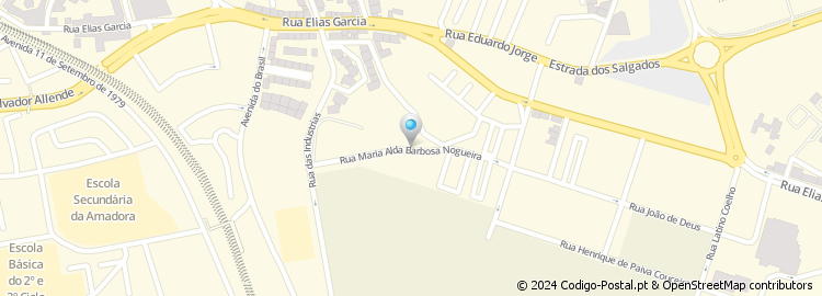 Mapa de Rua Maria Alda Barbosa Nogueira