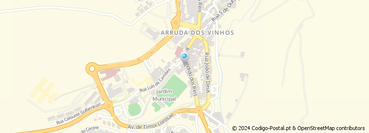 Mapa de Rua do Cabouço