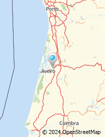 Mapa de Estrada Nacional Para São João de Loure