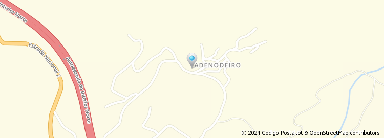Mapa de Adenodeiro