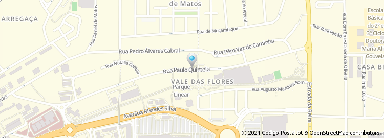 Mapa de Apartado 10016, Coimbra