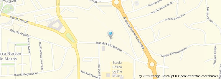 Mapa de Rua Fausto Gonçalves