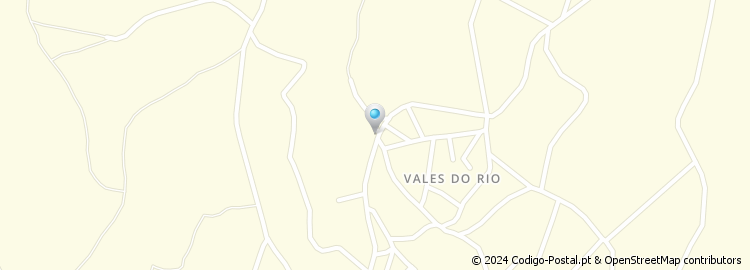 Mapa de Vales do Rio