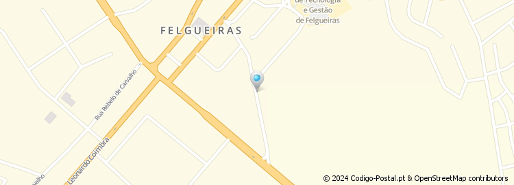 Mapa de Rua da Cegonheira