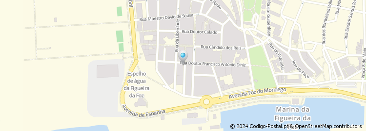 Mapa de Rua Académico Zagalo