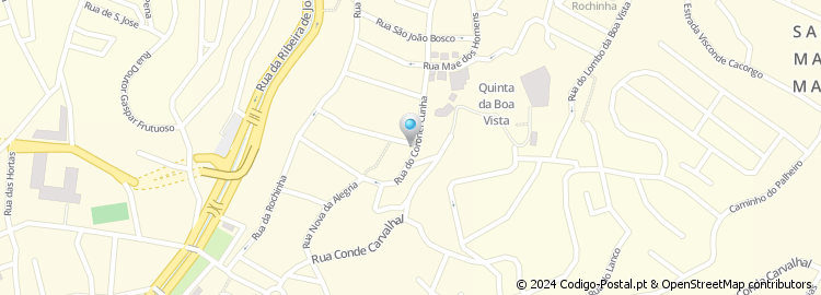 Mapa de Beco 79 á Rua da Rochinha