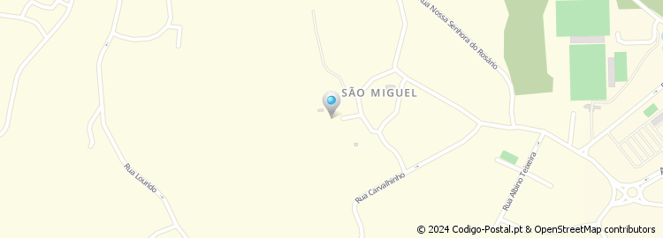 Mapa de Rua Aldeia de São Miguel
