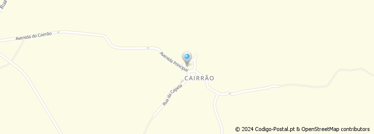Mapa de Cairrão