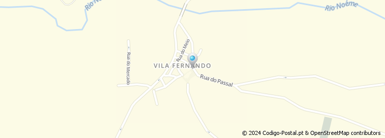 Mapa de Vila Fernando