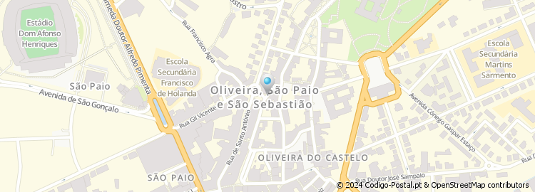 Mapa de Rua Adelaide Carvalho