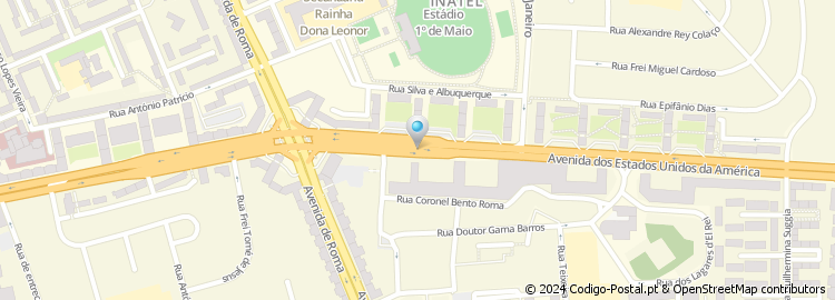 Mapa de Apartado 53004, Lisboa