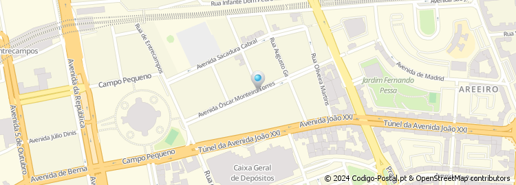 Mapa de Avenida Óscar Monteiro Torres