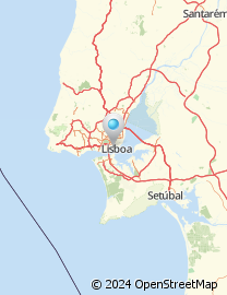 Mapa de Pátio Lencastre a Santa Catarina