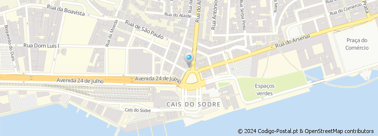 Mapa de Praça Duque da Terceira