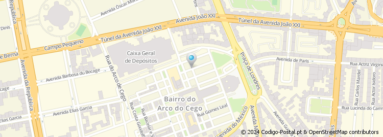 Mapa de Rua Barbosa Cólen