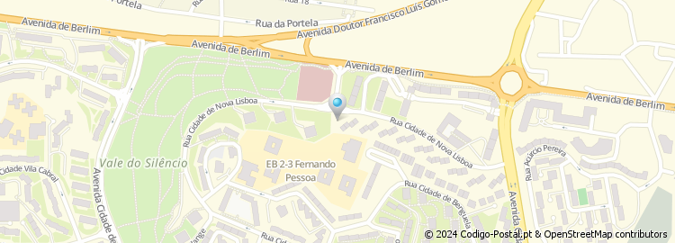 Mapa de Rua Cidade de Nova Lisboa