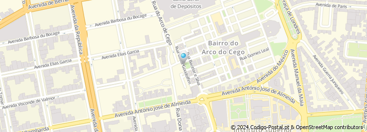 Mapa de Rua Costa Goodolfim