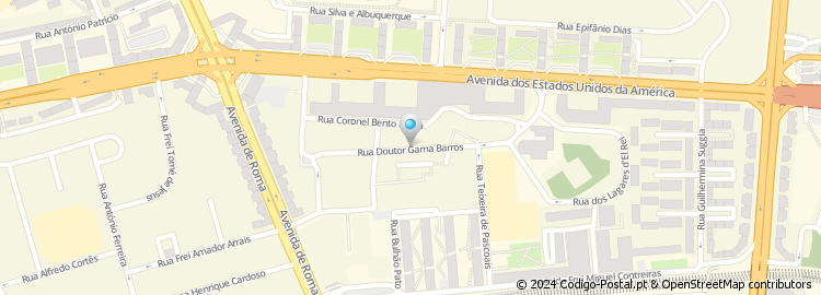 Mapa de Rua Doutor Gama Barros