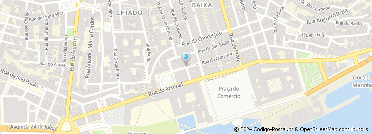 Mapa de Rua Henriques Nogueira