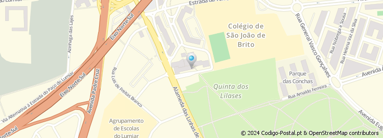 Mapa de Rua Leopoldo de Almeida