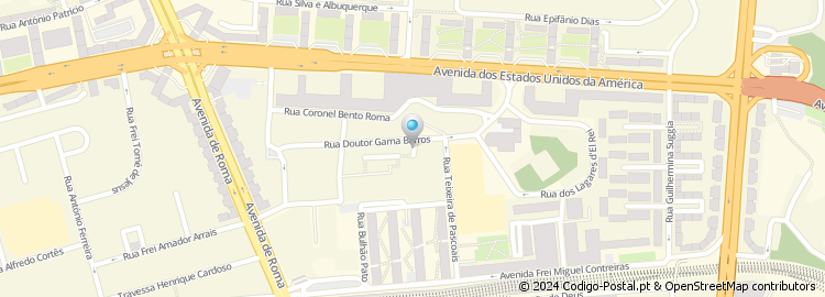 Mapa de Rua Moniz Barreto