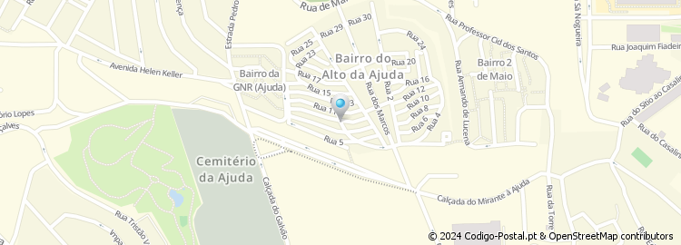 Mapa de Rua Orlando Gonçalves