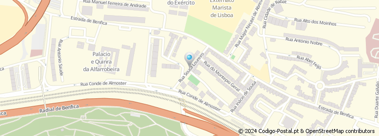 Mapa de Rua Sousa Loureiro