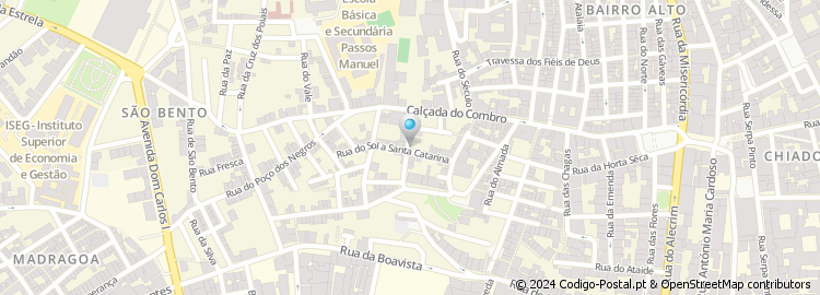 Mapa de Travessa Condessa do Rio