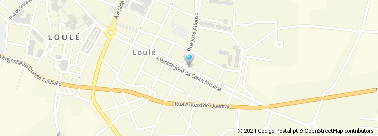 Mapa de Avenida José da Costa Mealha