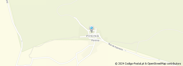 Mapa de Penina
