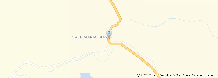 Mapa de Vale Maria Dias