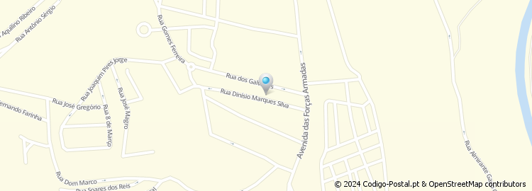 Mapa de Rua Dionísio Marques da Silva