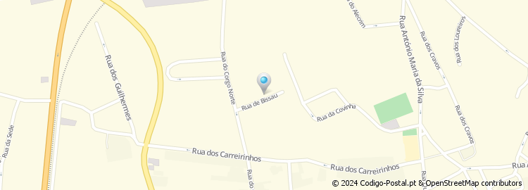 Mapa de Rua de Bissau