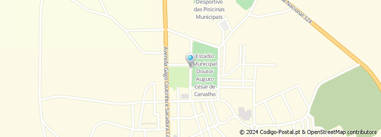 Mapa de Rua António Carneiro