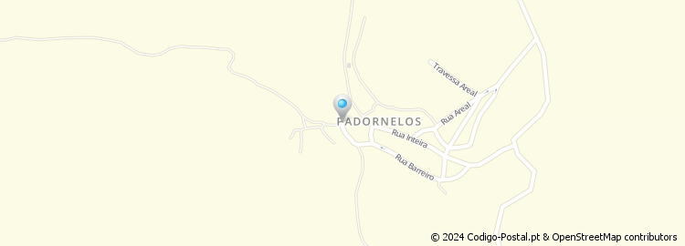 Mapa de Padornelos