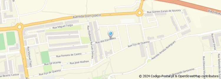 Mapa de Rua José Rodrigues Miguéis